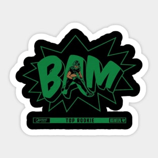 Zonovan Knight Bam Bam Sticker